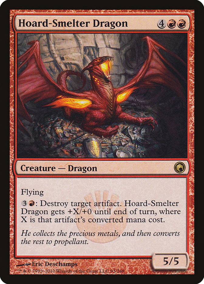 Hoard-Smelter Dragon [Scars of Mirrodin] | Tables and Towers