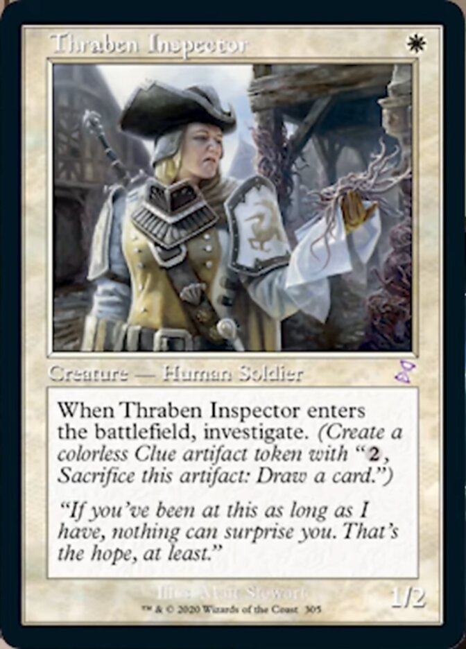 Thraben Inspector (Timeshifted) [Time Spiral Remastered] | Tables and Towers