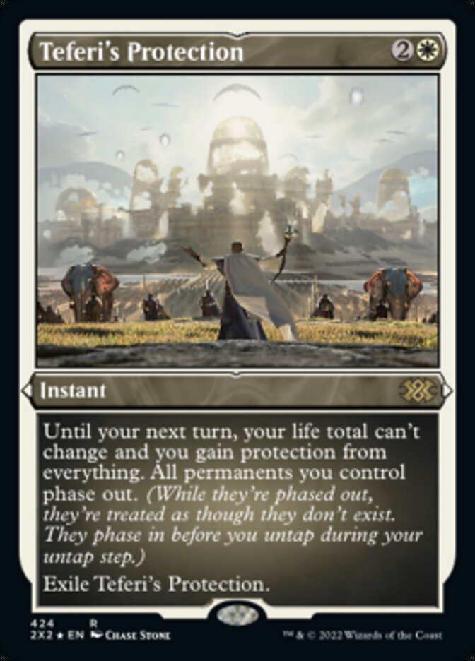 Teferi's Protection (Foil Etched) [Double Masters 2022] | Tables and Towers