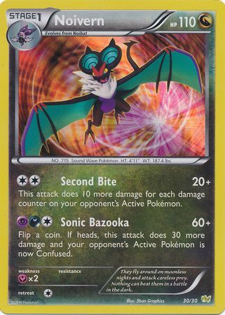 Noivern (30/30) [XY: Trainer Kit - Noivern] | Tables and Towers