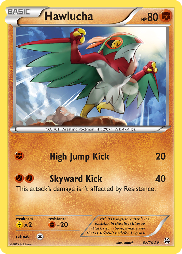 Hawlucha (87/162) [XY: BREAKthrough] | Tables and Towers