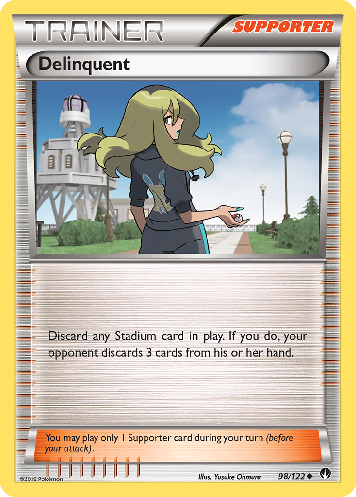 Delinquent (98/122) [XY: BREAKpoint] | Tables and Towers