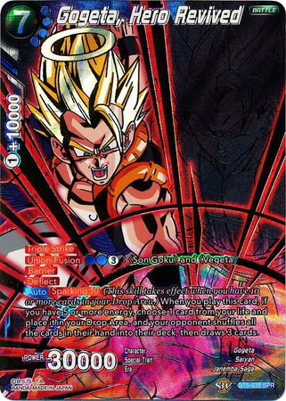 Gogeta, Hero Revived (SPR) (BT5-038) [Miraculous Revival] | Tables and Towers