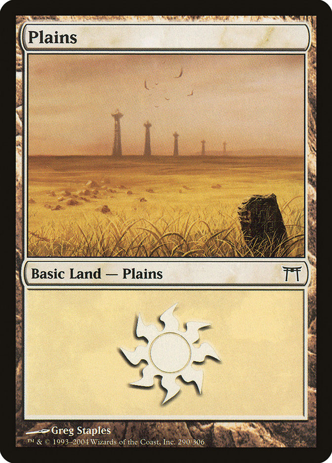 Plains (290) [Champions of Kamigawa] | Tables and Towers