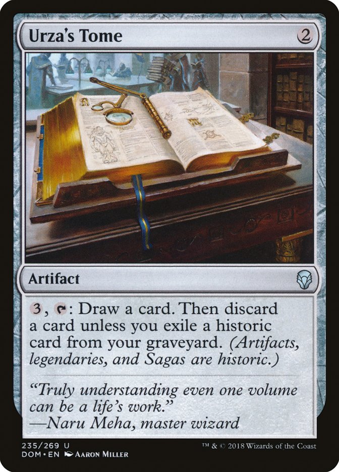 Urza's Tome [Dominaria] | Tables and Towers