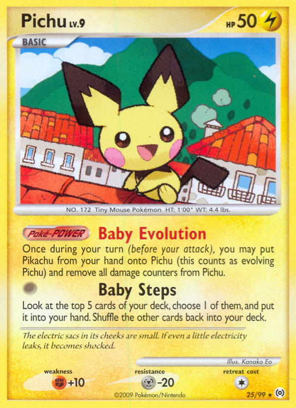 Pichu (25/99) [Platinum: Arceus] | Tables and Towers