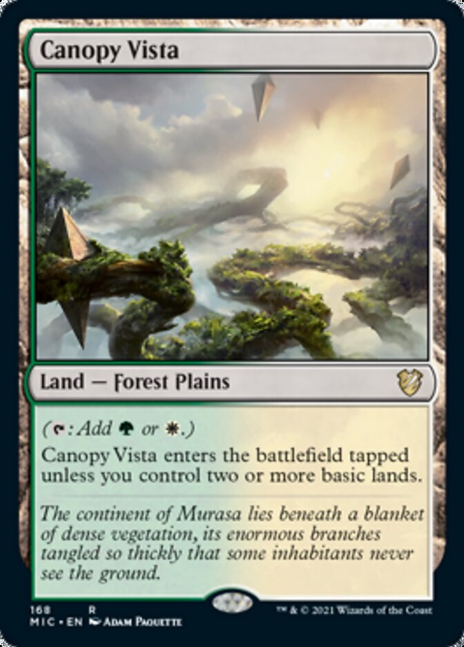 Canopy Vista [Innistrad: Midnight Hunt Commander] | Tables and Towers