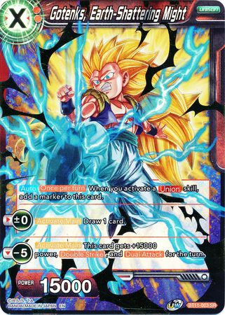 Gotenks, Earth-Shattering Might (BT11-003) [Vermilion Bloodline 2nd Edition] | Tables and Towers