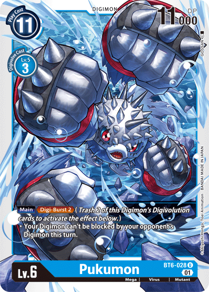 Pukumon [BT6-028] [Double Diamond] | Tables and Towers