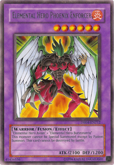 Elemental Hero Phoenix Enforcer [DR04-EN212] Rare | Tables and Towers