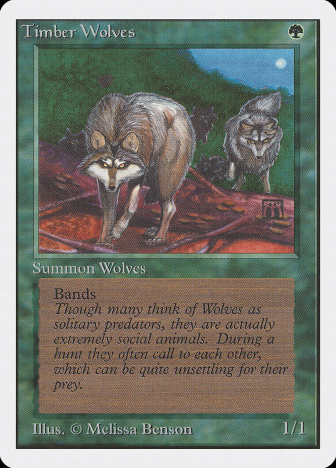 Timber Wolves [Unlimited Edition] | Tables and Towers