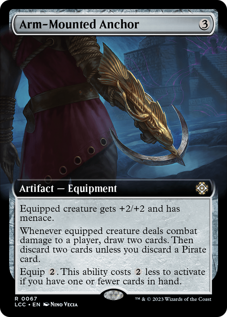 Arm-Mounted Anchor (Extended Art) [The Lost Caverns of Ixalan Commander] | Tables and Towers