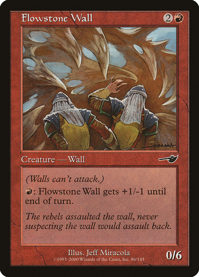 Flowstone Wall [Nemesis] | Tables and Towers