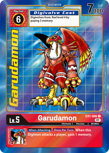 Garudamon [EX1-006] (Alternate Art) [Classic Collection] | Tables and Towers