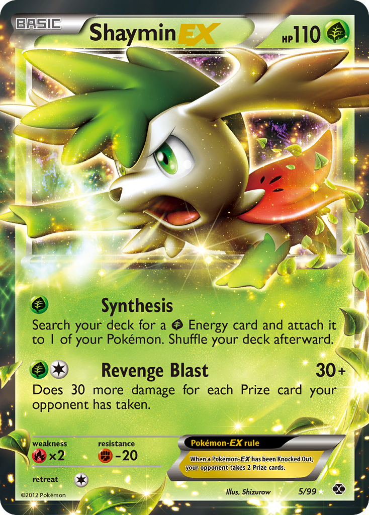 Shaymin EX (5/99) [Black & White: Next Destinies] | Tables and Towers