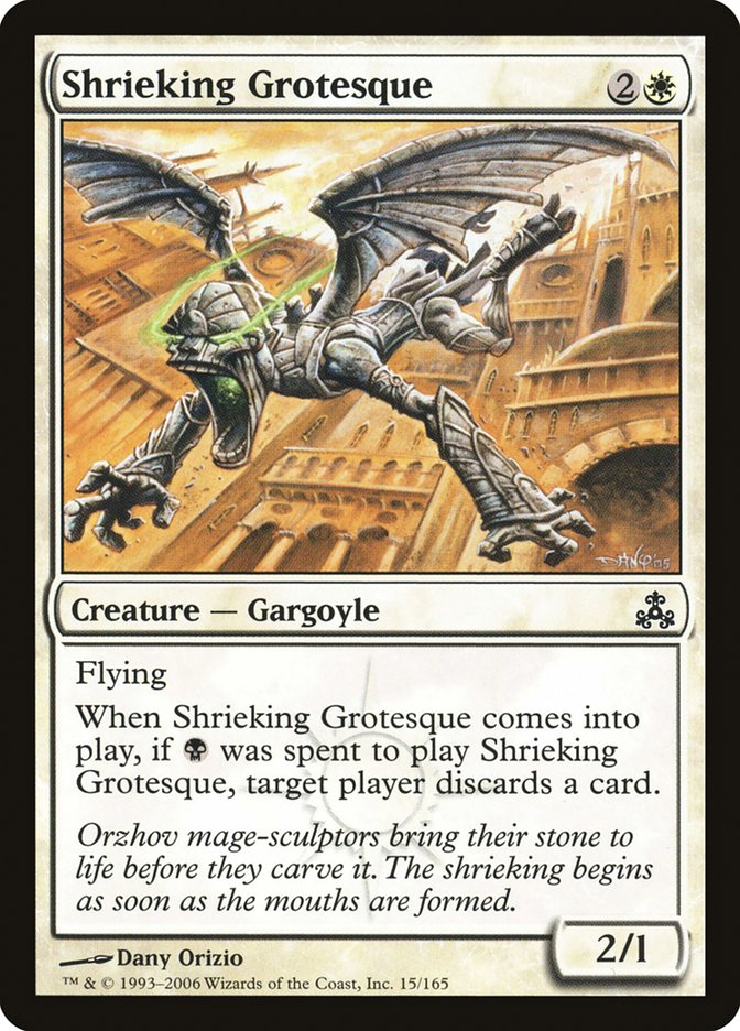 Shrieking Grotesque [Guildpact] | Tables and Towers