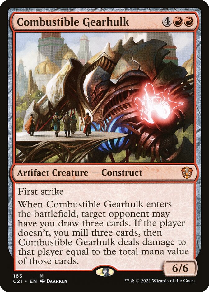 Combustible Gearhulk [Commander 2021] | Tables and Towers