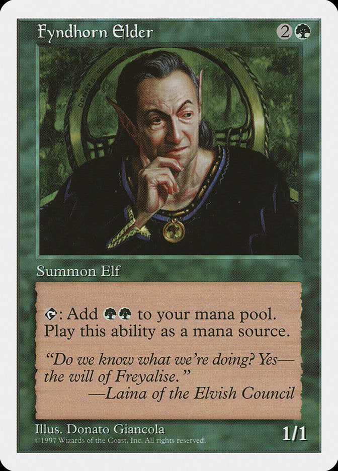 Fyndhorn Elder [Fifth Edition] | Tables and Towers