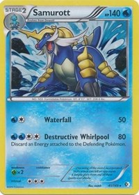 Samurott (41/149) (Cosmos Holo) (Blister Exclusive) [Black & White: Boundaries Crossed] | Tables and Towers