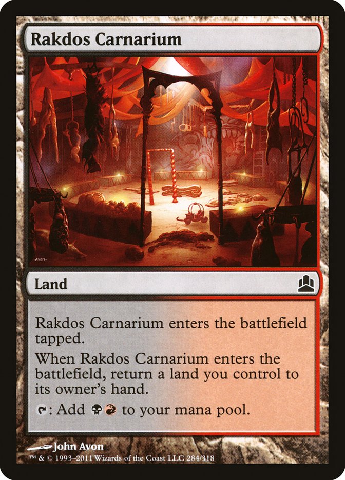 Rakdos Carnarium [Commander 2011] | Tables and Towers