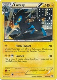 Luxray (46/99) (Theme Deck Exclusive) [Black & White: Next Destinies] | Tables and Towers