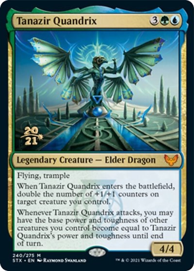 Tanazir Quandrix [Strixhaven: School of Mages Prerelease Promos] | Tables and Towers