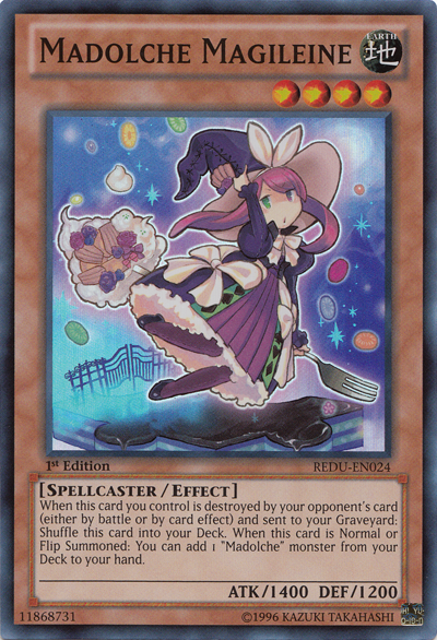 Madolche Magileine [REDU-EN024] Super Rare | Tables and Towers