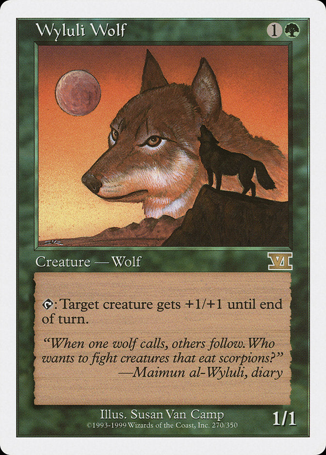 Wyluli Wolf [Classic Sixth Edition] | Tables and Towers