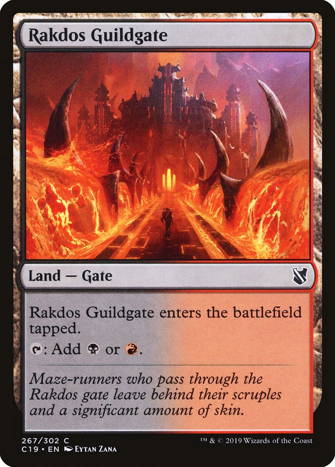 Rakdos Guildgate [Commander 2019] | Tables and Towers