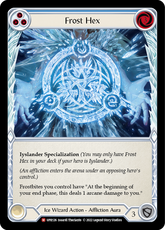 Frost Hex [UPR126] (Uprising)  Rainbow Foil | Tables and Towers