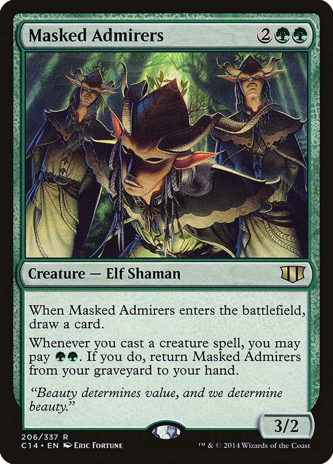 Masked Admirers [Commander 2014] | Tables and Towers