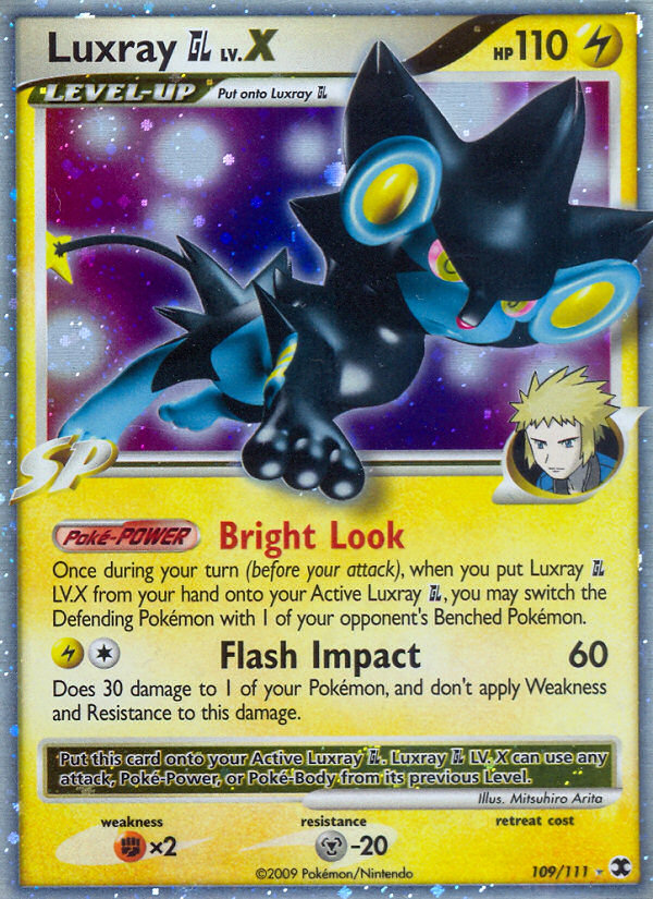 Luxray GL LV.X (109/111) [Platinum: Rising Rivals] | Tables and Towers