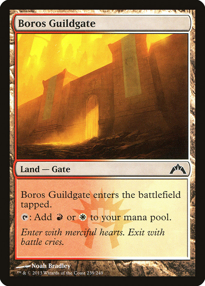 Boros Guildgate [Gatecrash] | Tables and Towers