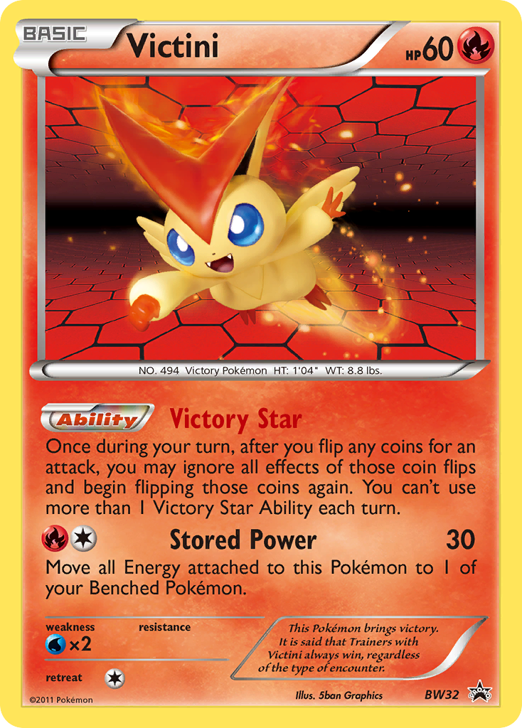 Victini (BW32) [Black & White: Black Star Promos] | Tables and Towers