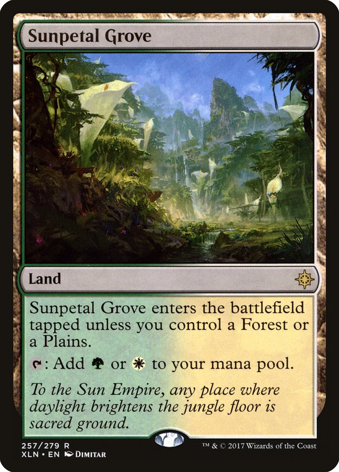 Sunpetal Grove [Ixalan] | Tables and Towers