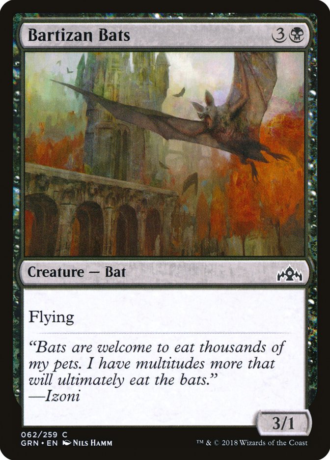 Bartizan Bats [Guilds of Ravnica] | Tables and Towers