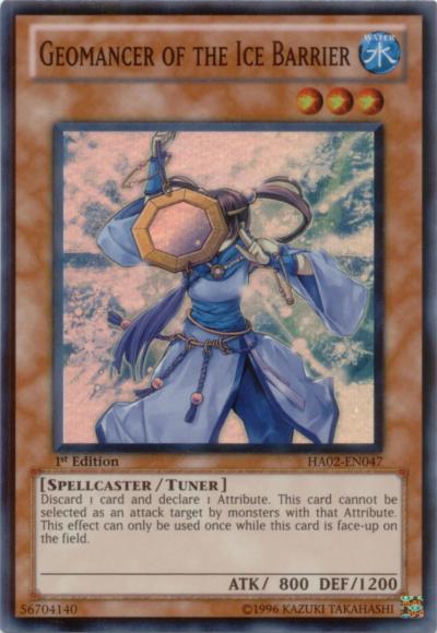 Geomancer of the Ice Barrier [HA02-EN047] Super Rare | Tables and Towers