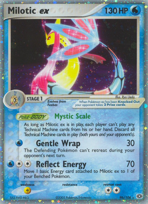 Milotic ex (96/106) [EX: Emerald] | Tables and Towers