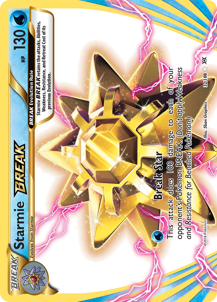 Starmie BREAK (32/108) [XY: Evolutions] | Tables and Towers