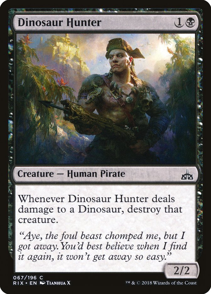 Dinosaur Hunter [Rivals of Ixalan] | Tables and Towers