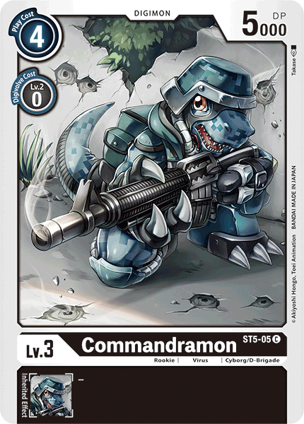 Commandramon [ST5-05] [Starter Deck: Machine Black] | Tables and Towers