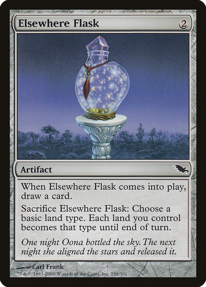 Elsewhere Flask [Shadowmoor] | Tables and Towers