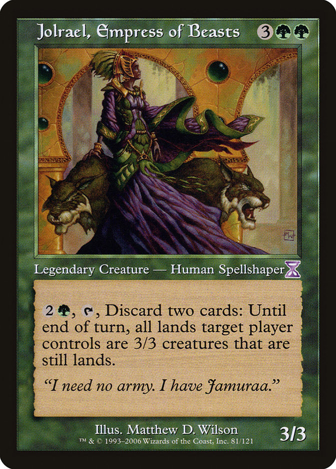 Jolrael, Empress of Beasts [Time Spiral Timeshifted] | Tables and Towers