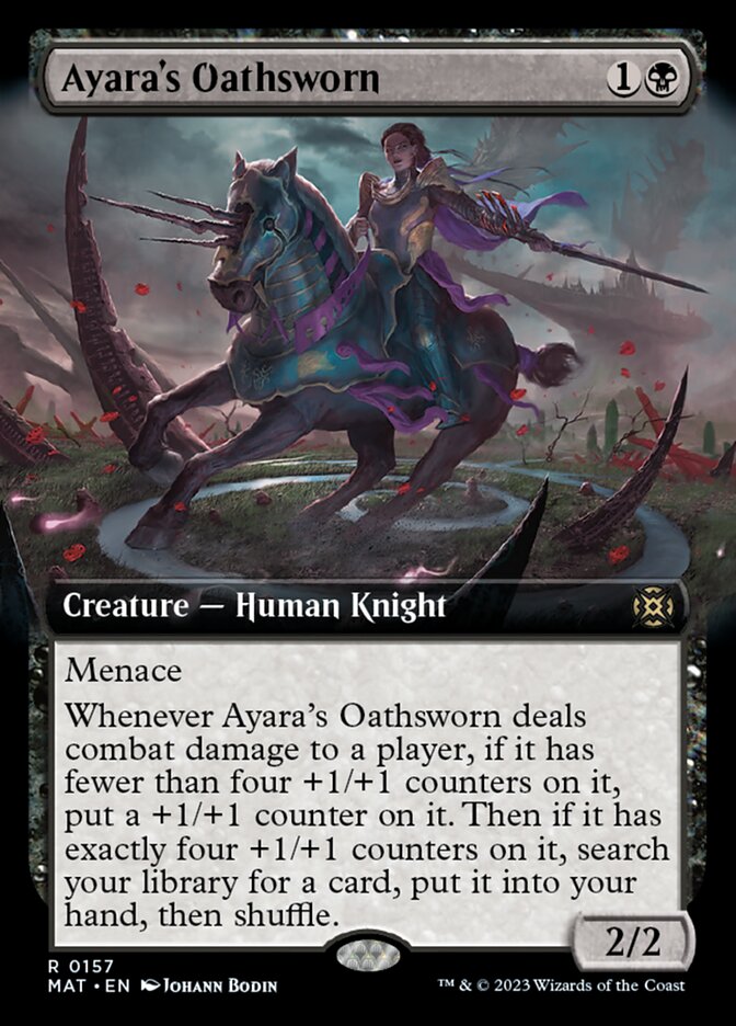 Ayara's Oathsworn (Extended Art) [March of the Machine: The Aftermath] | Tables and Towers