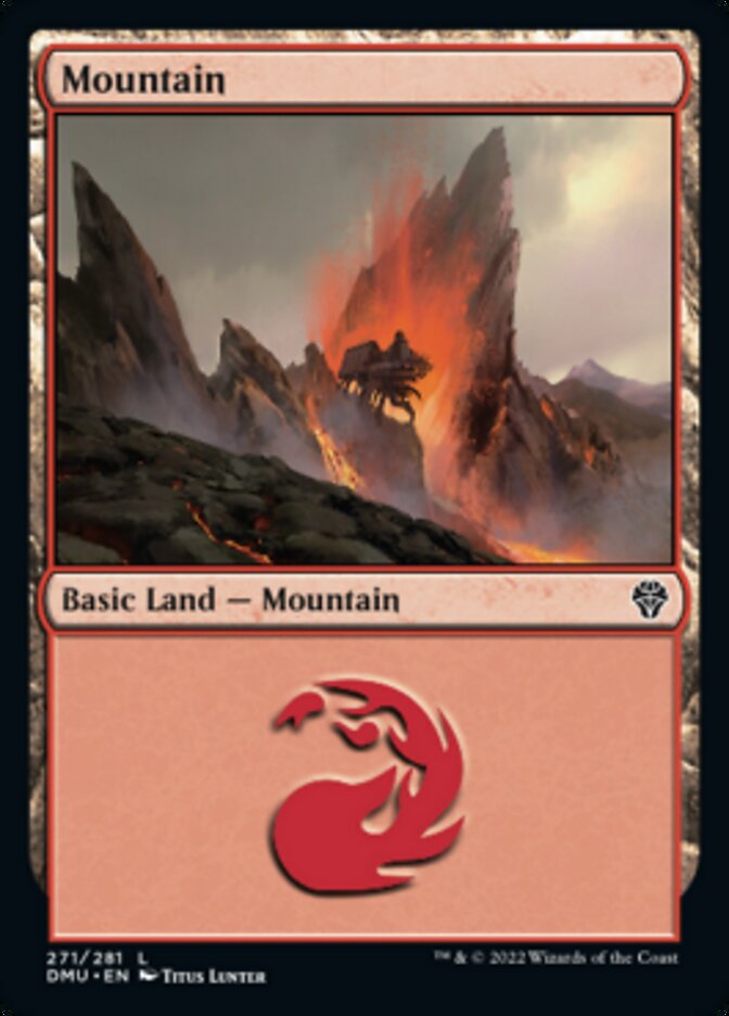 Mountain (271) [Dominaria United] | Tables and Towers