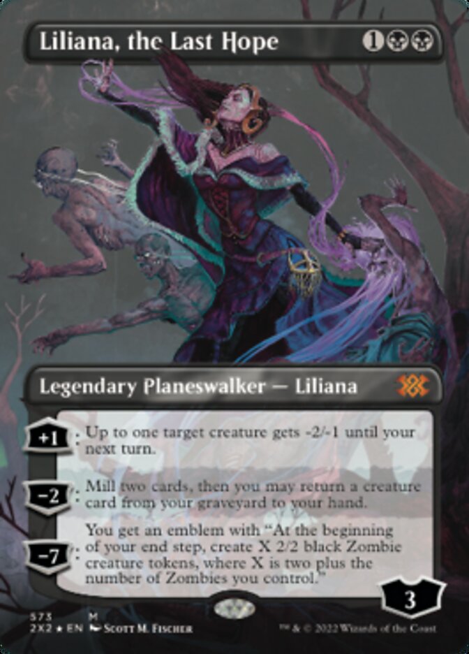 Liliana, the Last Hope (Textured Foil) [Double Masters 2022] | Tables and Towers