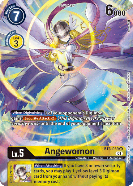 Angewomon [BT3-039] (Alternate Art) [Release Special Booster Ver.1.5] | Tables and Towers