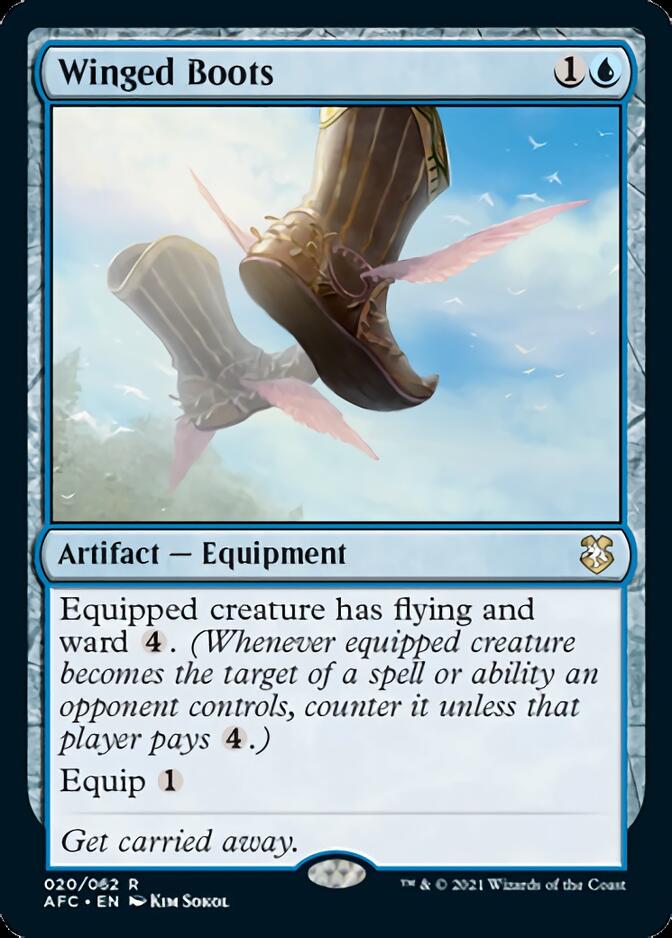 Winged Boots [Dungeons & Dragons: Adventures in the Forgotten Realms Commander] | Tables and Towers