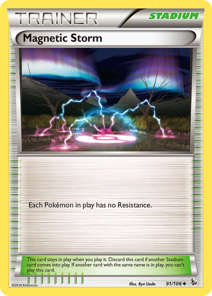 Magnetic Storm (91/106) [XY: Flashfire] | Tables and Towers