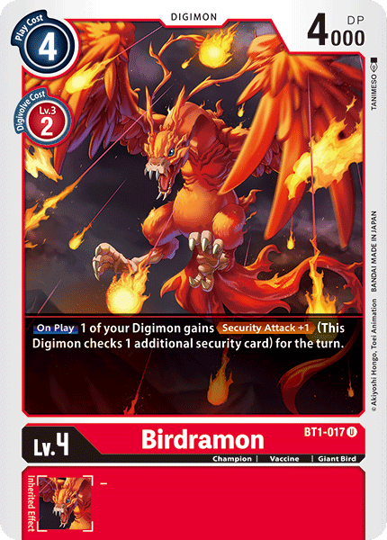 Birdramon [BT1-017] [Release Special Booster Ver.1.0] | Tables and Towers